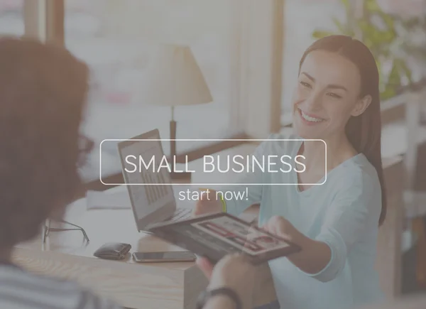 Koncepcja małych przedsiębiorstw — Zdjęcie stockowe
