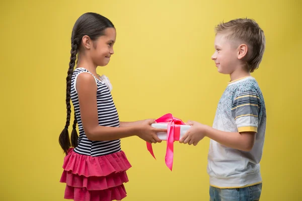 Boy and girl — Stock Photo, Image