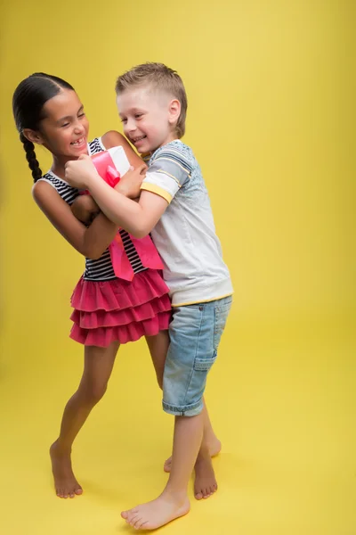 Boy and girl — Stock Photo, Image