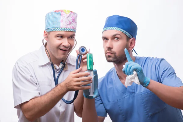 Trabajo duro de los médicos —  Fotos de Stock