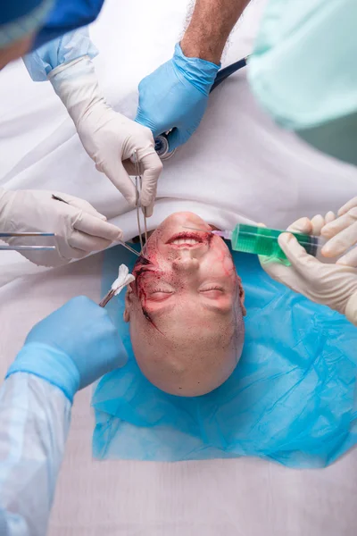 Trabalho árduo dos médicos — Fotografia de Stock