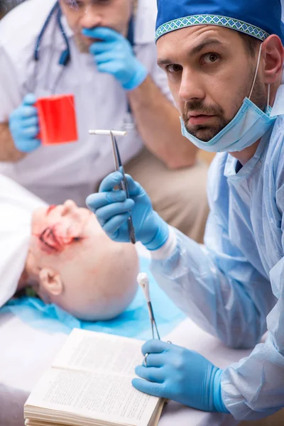 Hard work of doctors — Stock Photo, Image