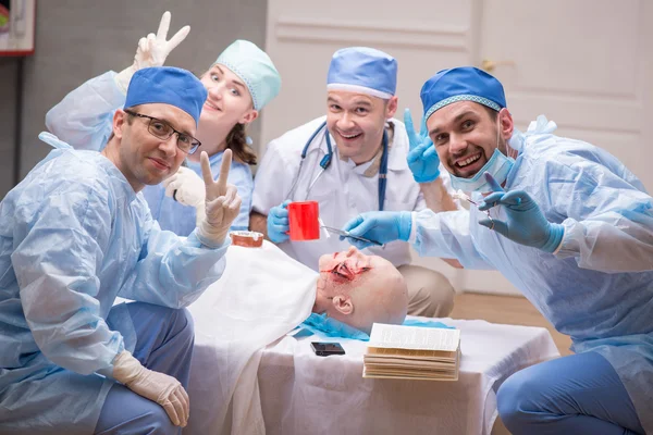 Hard work of doctors — Stock Photo, Image