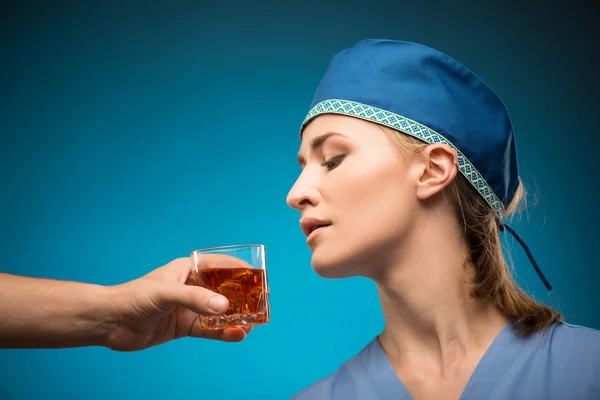 Trabalho árduo dos médicos — Fotografia de Stock