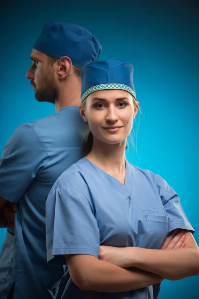 Lavoro duro dei medici — Foto Stock