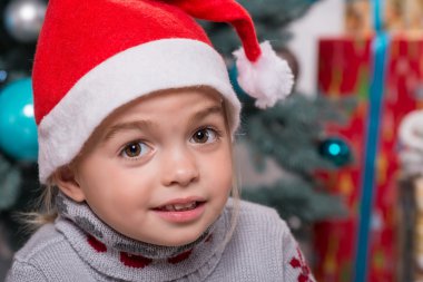 Anne ve kızı Noel bekliyor