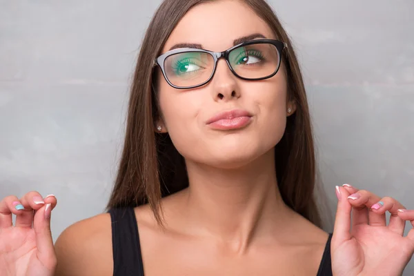 Athletic-looking young sexy girl — Stock Photo, Image