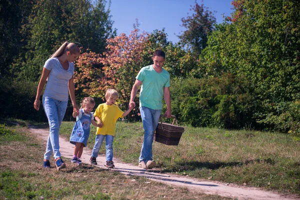 Picknick is altijd plezier — Stockfoto