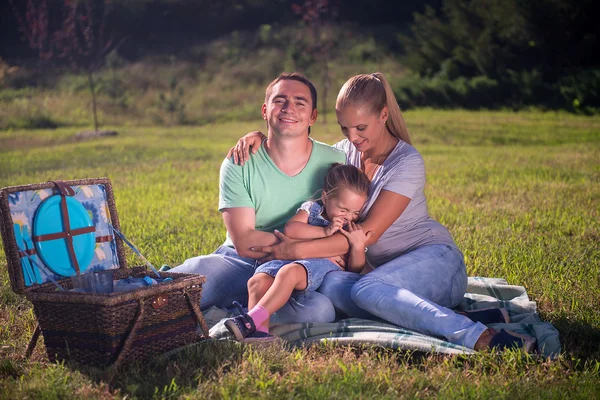 Picknick is altijd plezier — Stockfoto