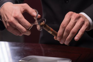 Puro ile yakışıklı adam