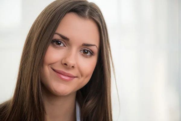 Bella ragazza al mattino — Foto Stock