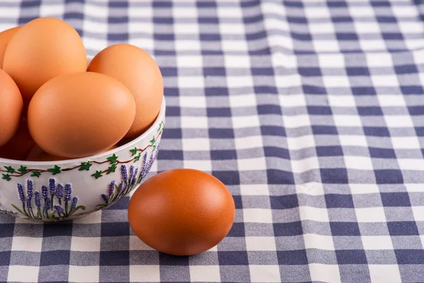 Eier das leckere und nahrhafte Produkt — Stockfoto