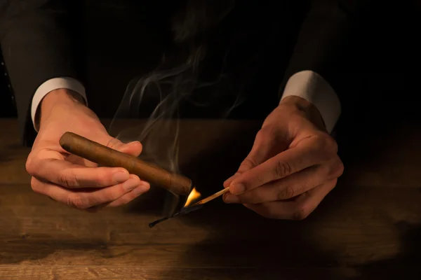 The art of cigars — Stock Image The art of cigars Stock Photo