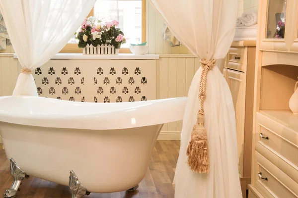 Interior images of bathroom in classic style — Stock Photo, Image