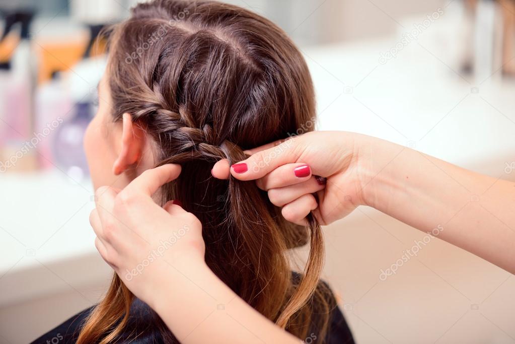 Cabelo lindo. Mulher de beleza com Foto stock 342280655