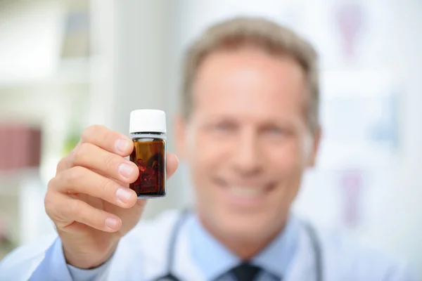 Professional doctor involved in work — Stock Photo, Image