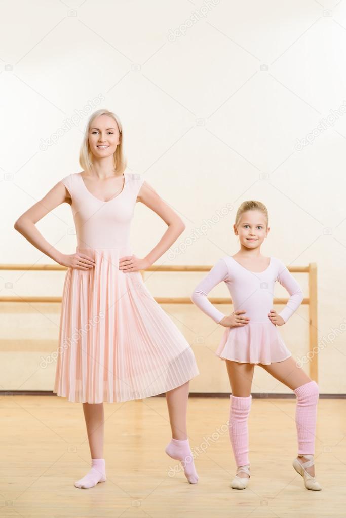 Ballet teacher and her apprentice