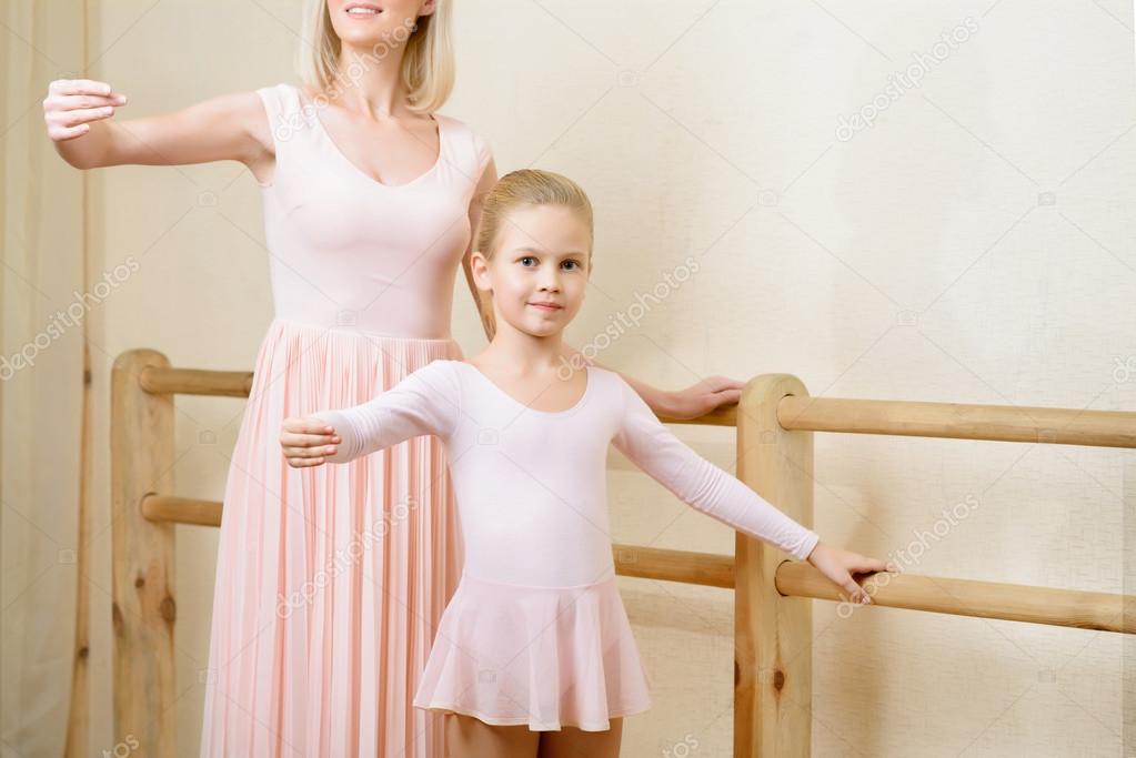 Ballet teacher and her apprentice