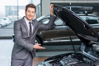 Auto show çalışma profesyonel satış asistanı