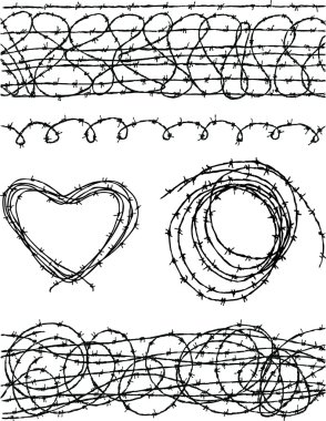 barbwire taslağını