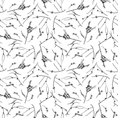 Suluetlerin kusursuz deseni kozalaklı çam dalları