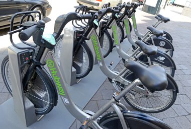 Hubway, bir bisiklet programı Boston paylaşmak