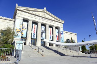 Chicago, Illinois, Mayıs 2016 yaklaşık. Shedd Aquarium Chicago'da bir kentin çok sayıda gözde mekanına ve genellikle bir hafta sonu öğleden sonra kalabalık.