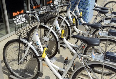 Zagster, a Bicycle share program in Detroit, Michigan