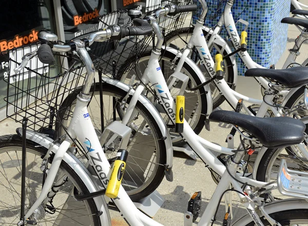 Zagster, a Bicycle share program in Detroit, Michigan