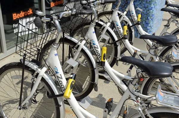 Zagster, a Bicycle share program in Detroit, Michigan