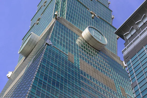 Taipei 101, centrum finansowego, centrum handlowego i luksusem dla korporacyjnych najemców — Zdjęcie stockowe