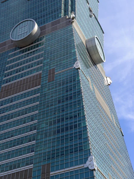 Тайпей 101, фінансовий центр, торговий центр і престижних адресу для корпоративних орендарів — стокове фото