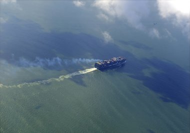 Kargo gemisi Hong Kong kapalı Güney Çin Denizi