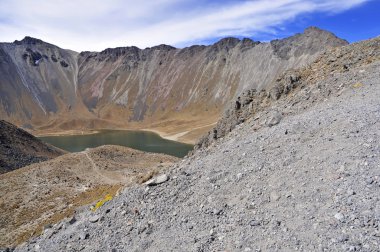 Nevado de Toluca volcano in the Trans-Mexican volcanic belt, Mexico clipart