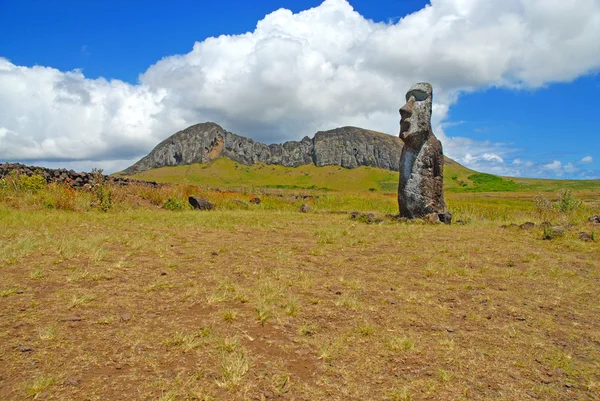 Moai, Isola di Pasqua, Rapa Nui, Cile — Foto Stock