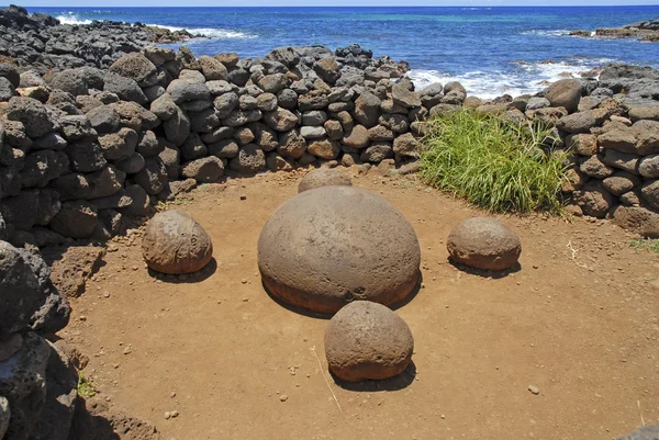 Ahu Te Pito Kura — Foto Stock