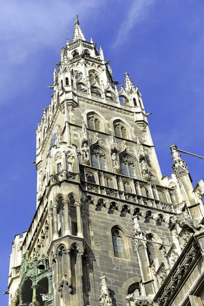 Marienplatz w centrum Monachium, Niemcy — Zdjęcie stockowe