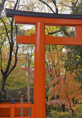 Shimogamo-jinja tapınak (Kamomioya - jinja), Kyoto, Japonya