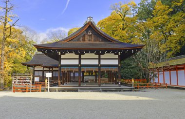 Shimogamo Shrine, Kyoto Japan clipart