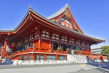Asakusa 'daki Sensoji Tapınağı, Tokyo, Japonya
