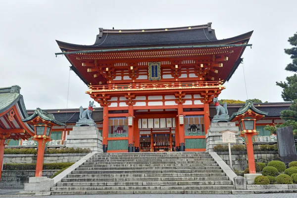 Svatyně fushimi inari, kyoto, Japonsko — Stock fotografie