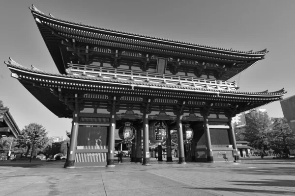 Asakusa 'daki Sensoji Tapınağı, Tokyo, Japonya — Stok fotoğraf