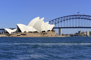 Opera House in Sydney, Australia clipart