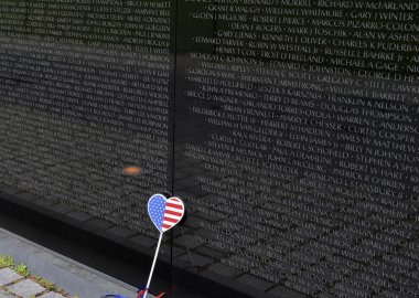 Vietnam Veterans Memorial, Washington DC, USA clipart