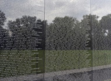 Vietnam Gazileri Anıtı, washington dc, ABD