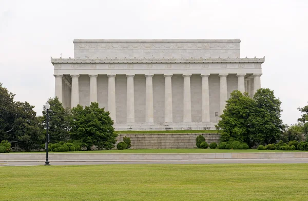 Lincoln emlékmű, Washington Dc, Amerikai Egyesült Államok — Stock Fotó