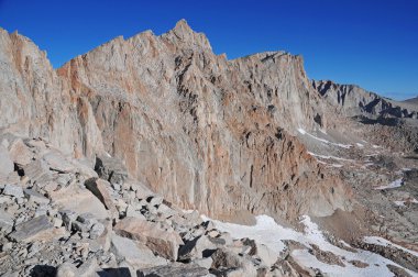 Whitney Dağı ve Sierra Tepesi, Doğu Sierra, Kaliforniya