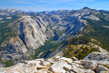 Half Dome, Yosemite National Park, California, USA clipart