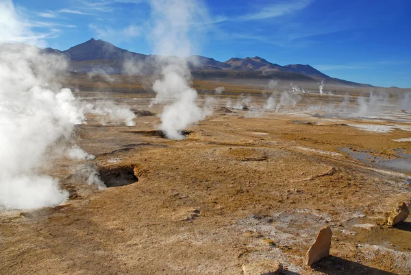 Atacama-sivatag és a határán, Chile — Stock Fotó