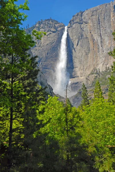 Yosemite Falls, Park Narodowy Yosemite w Kalifornii — Zdjęcie stockowe